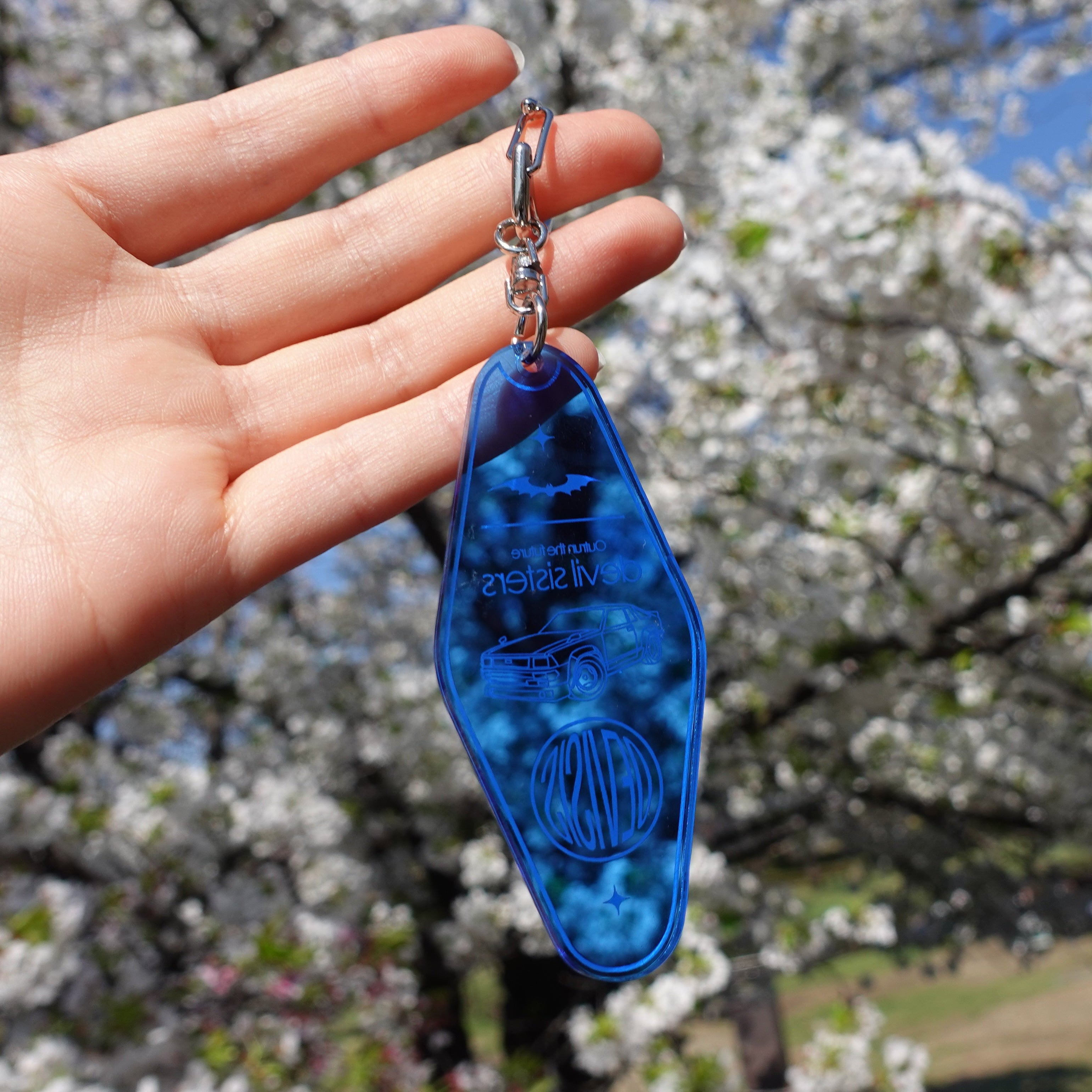 DEVISISキーホルダー 【スカイブルー】