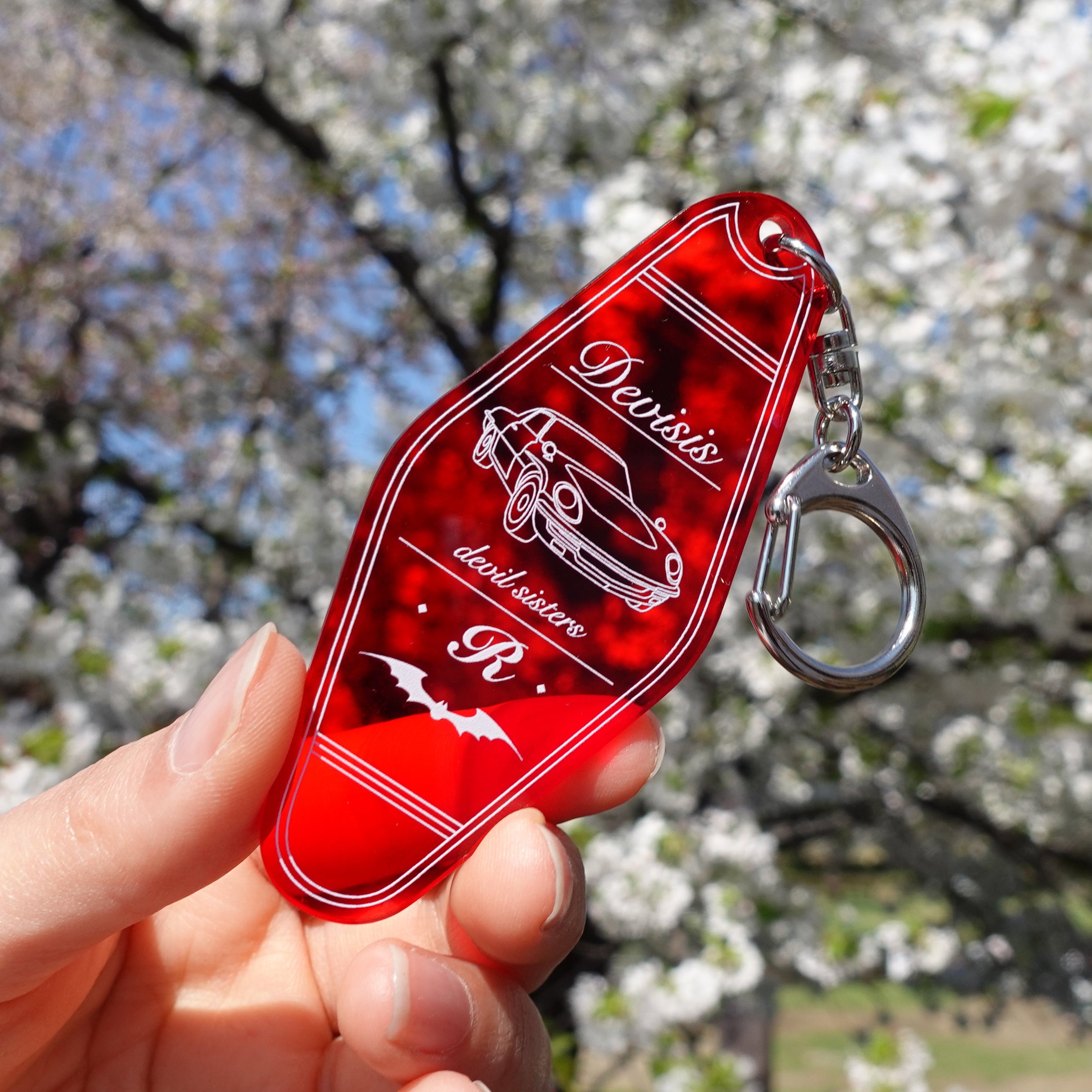 DEVISIS Keychain Carmine
